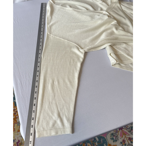 89th & Madison NWT Women’s Plus 2X Preppy Whisper White Knit Cardigan Sweater - Picture 9 of 10